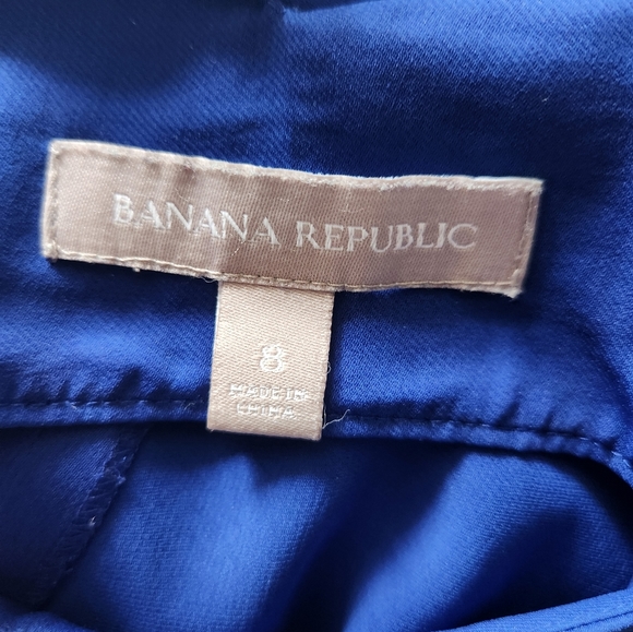 Royal Blue Tank top with cross-back detail - Picture 5 of 5